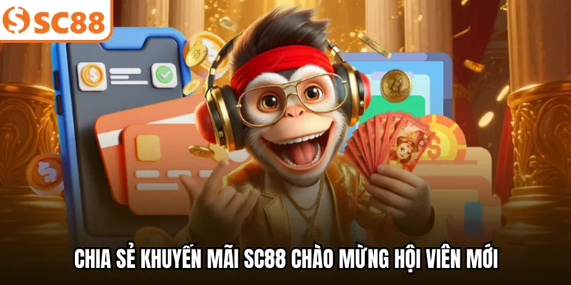 Chia sẻ khuyến mãi SC88 chào mừng hội viên mới